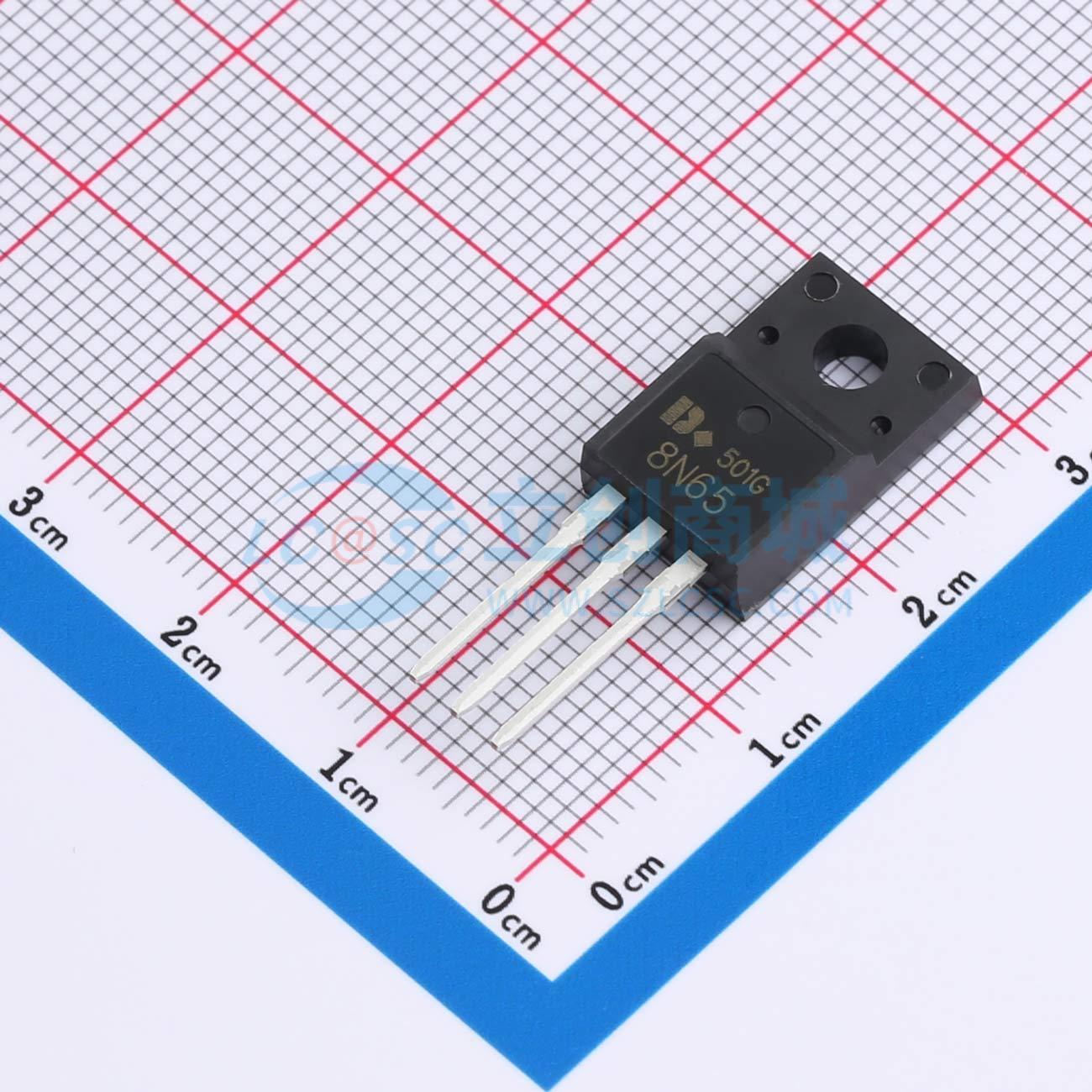 点击查看大图 DOPF8N65实物图