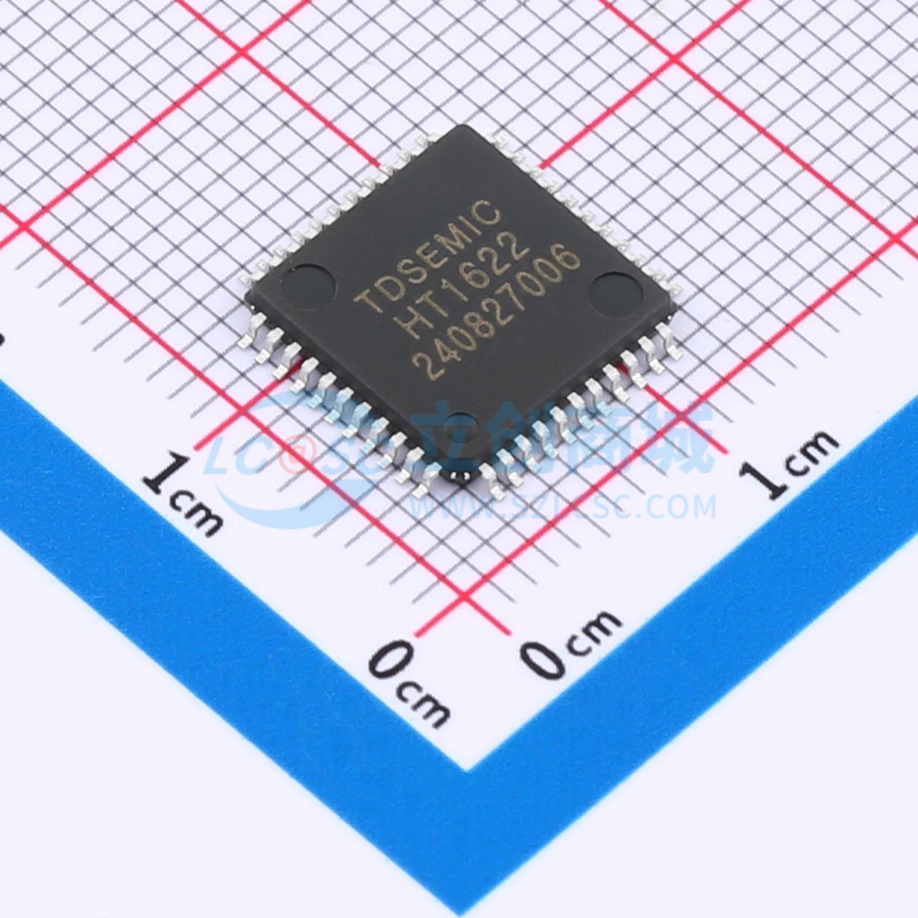 点击查看大图 HT1622-LQFP44(7*7)-TD实物图