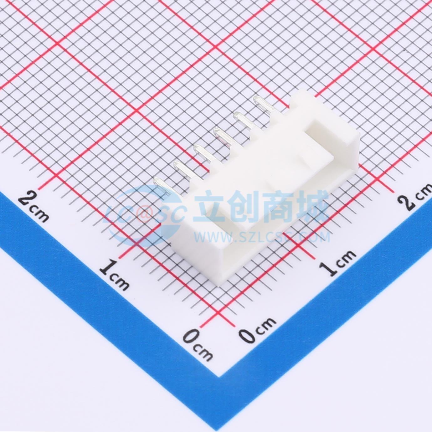 点击查看大图 WAFER-XHB2.54-6PZZ-W实物图