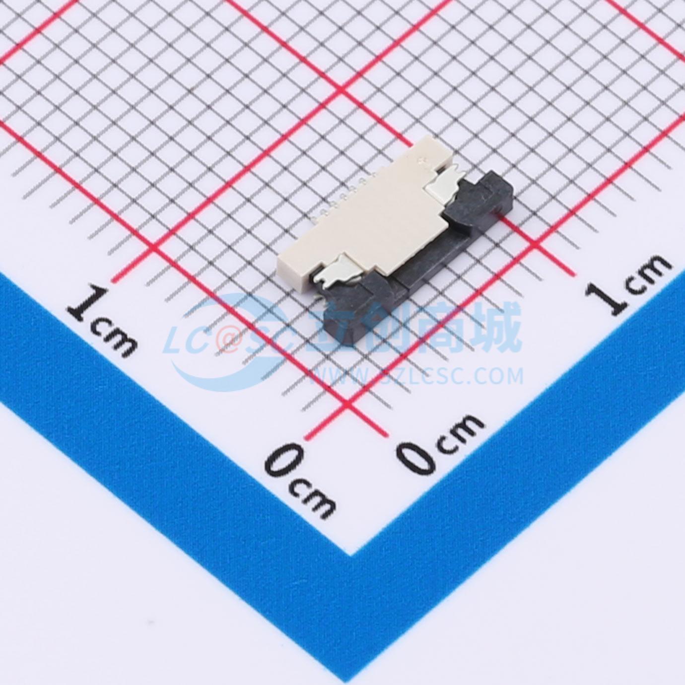 点击查看大图 KH-CL0.5-H1.2-6PS-SMT实物图
