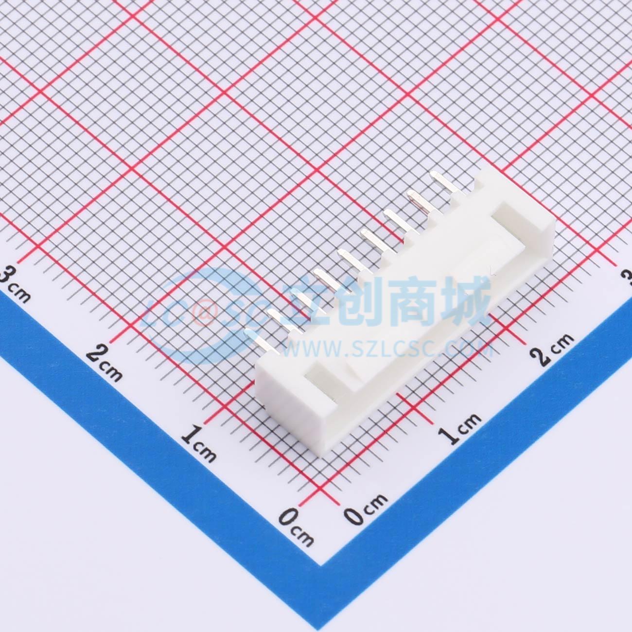 点击查看大图 WAFER-XHB2.54-9PZZ-W实物图