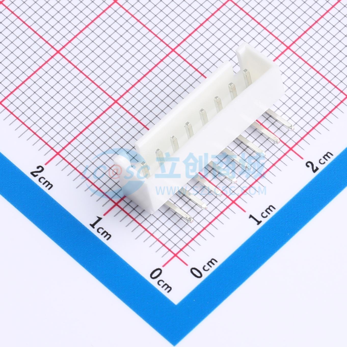点击查看大图 WAFER-XHB2.54-8PWZ-W实物图