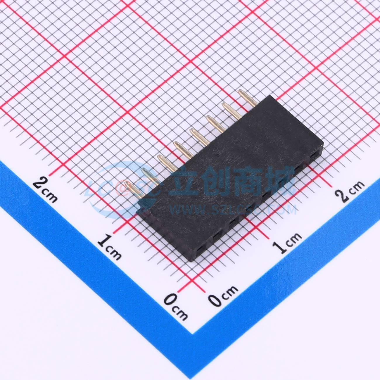 点击查看大图 PM2.54-1X8PM-H85实物图