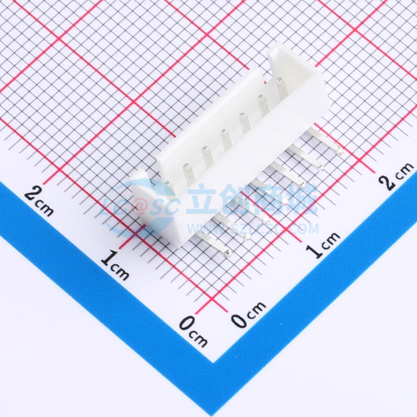 点击查看大图 WAFER-XHB2.54-7PWZ-W实物图