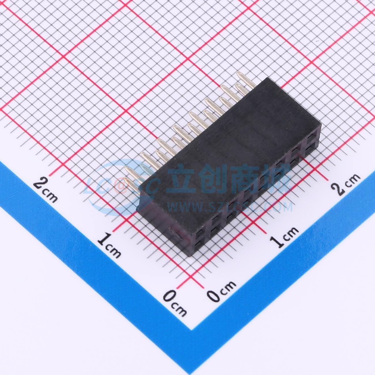 点击查看大图 PM2.54-2X8PM-H85实物图