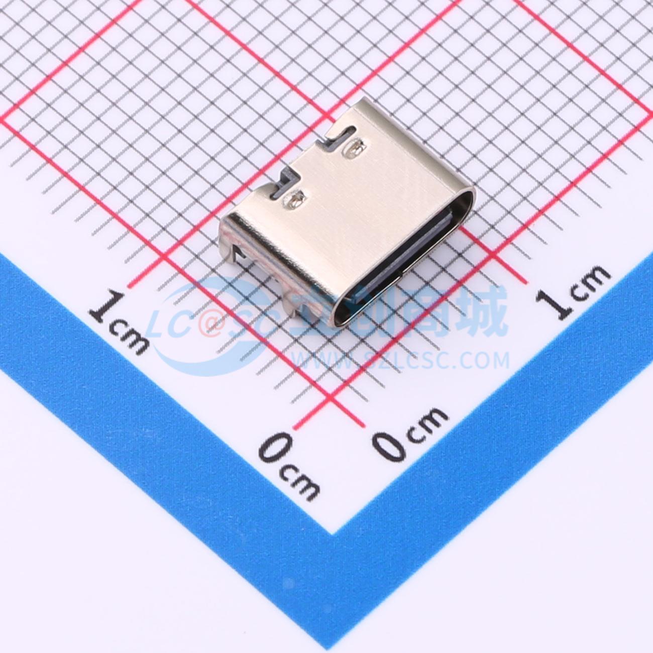 点击查看大图 TYPE-C-010C-6P实物图