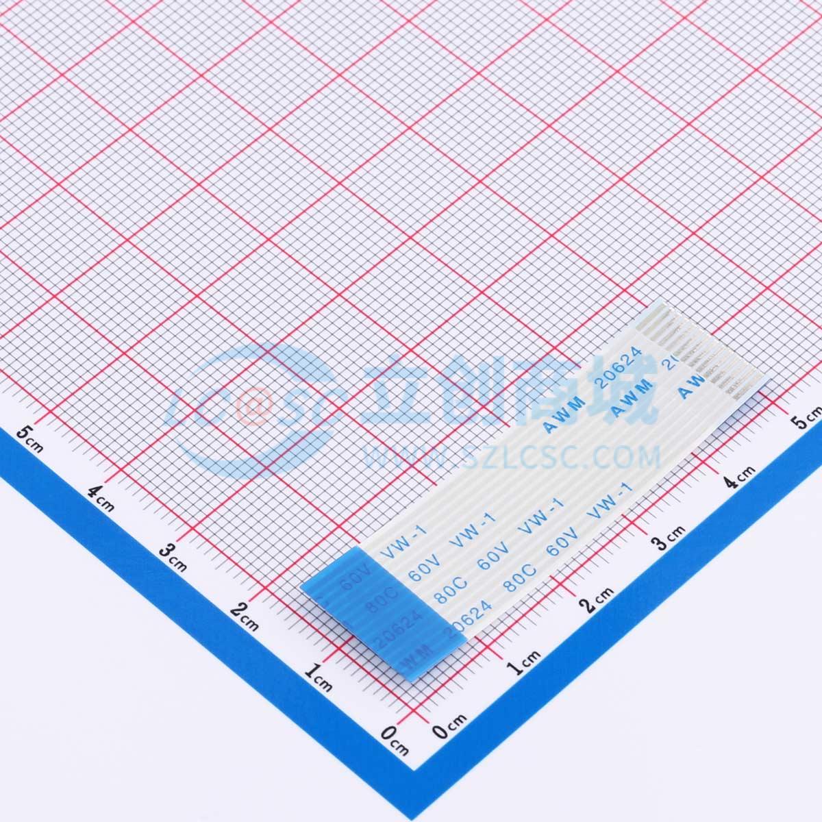 点击查看大图 FFC-1.0-14P-50mm-B实物图