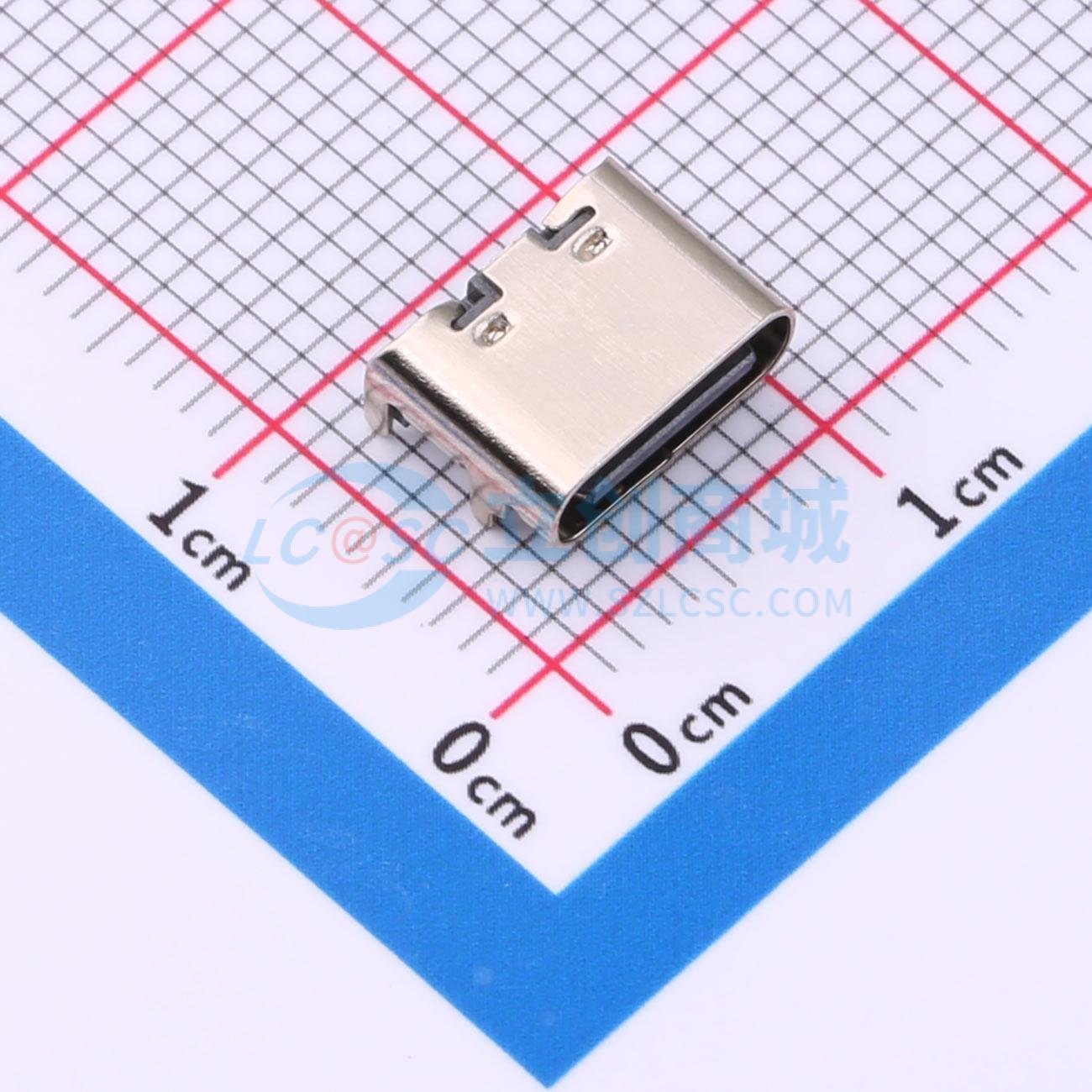 点击查看大图 TYPE-C-01A-6P实物图