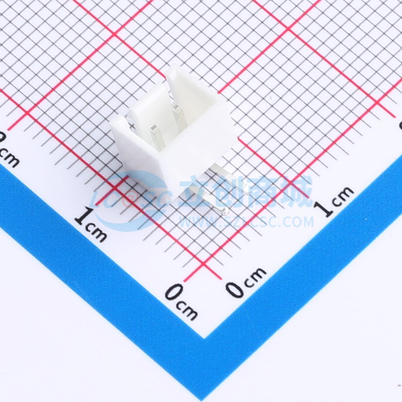 点击查看大图 WAFER-XHB2.54-2PWZ-W实物图