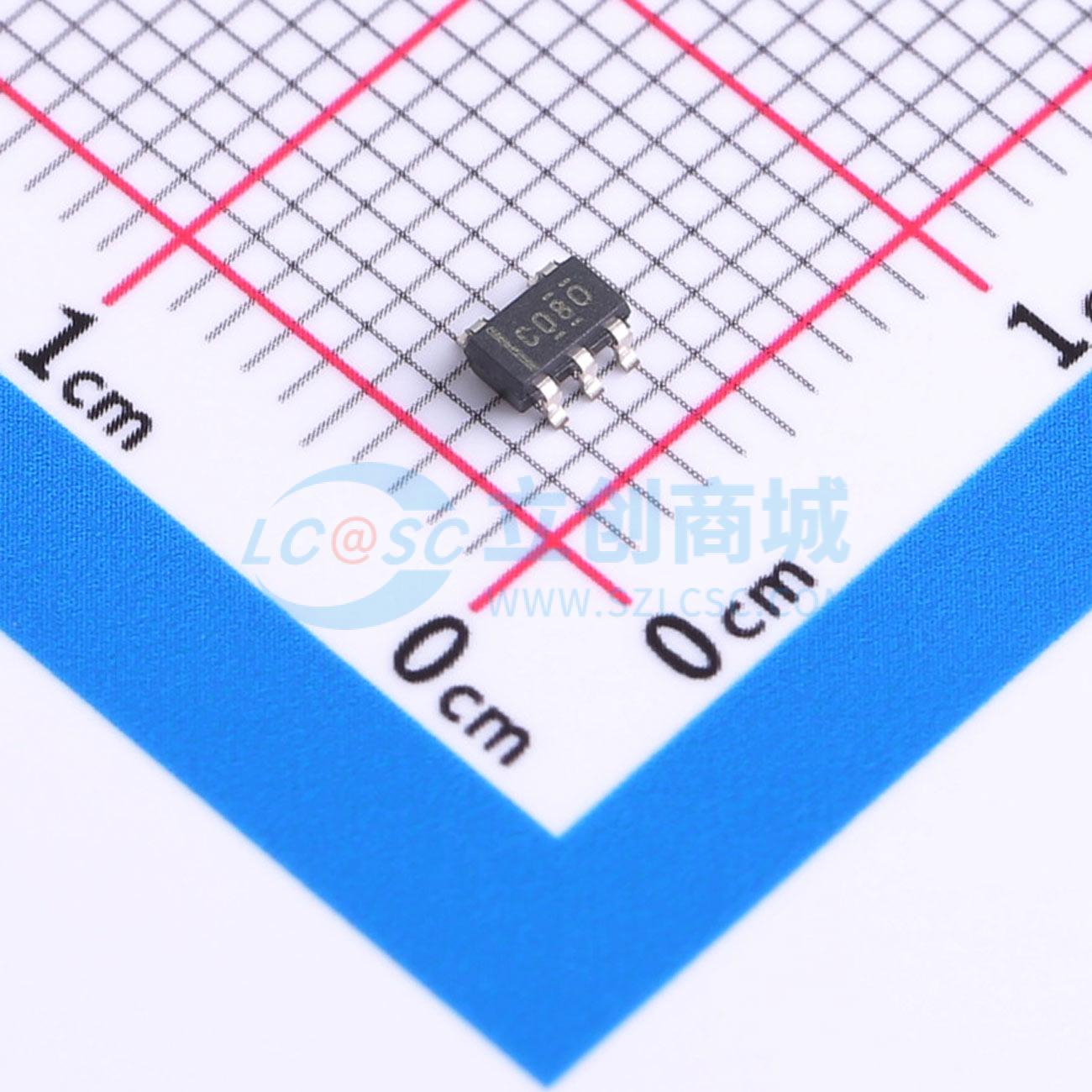 点击查看大图 SN74LVC1G08MDBVREP实物图