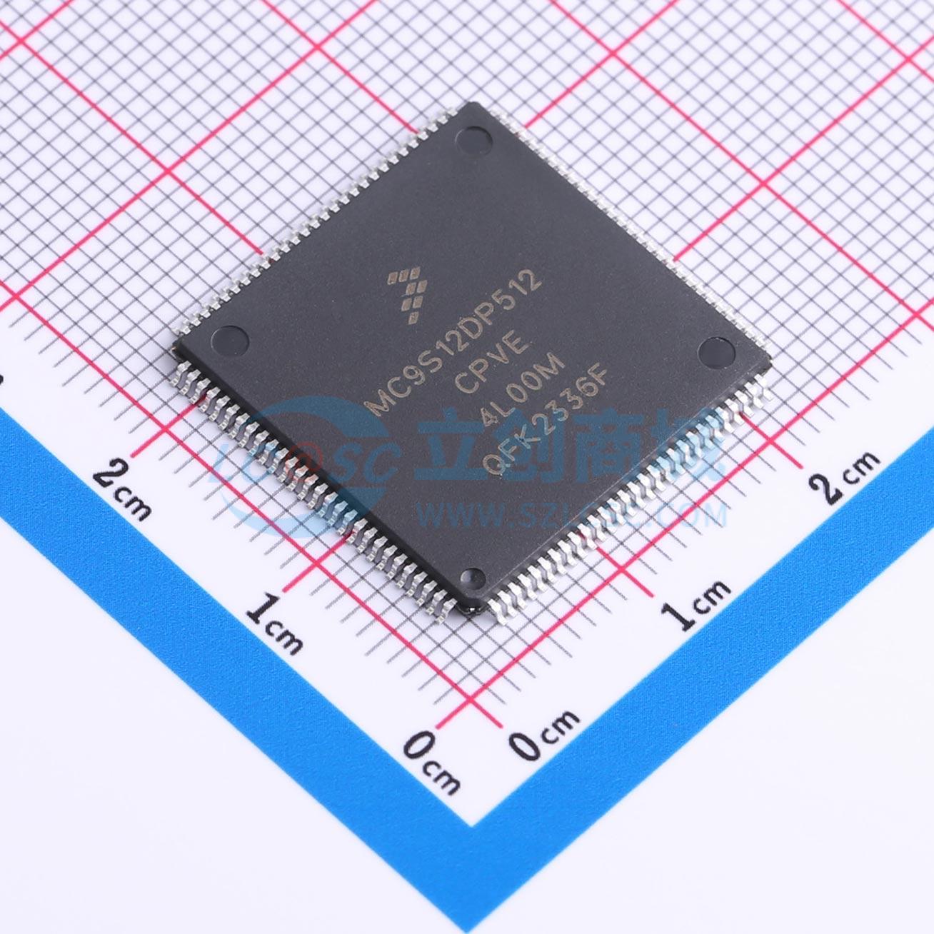 点击查看大图 MC9S12DP512CPVE实物图