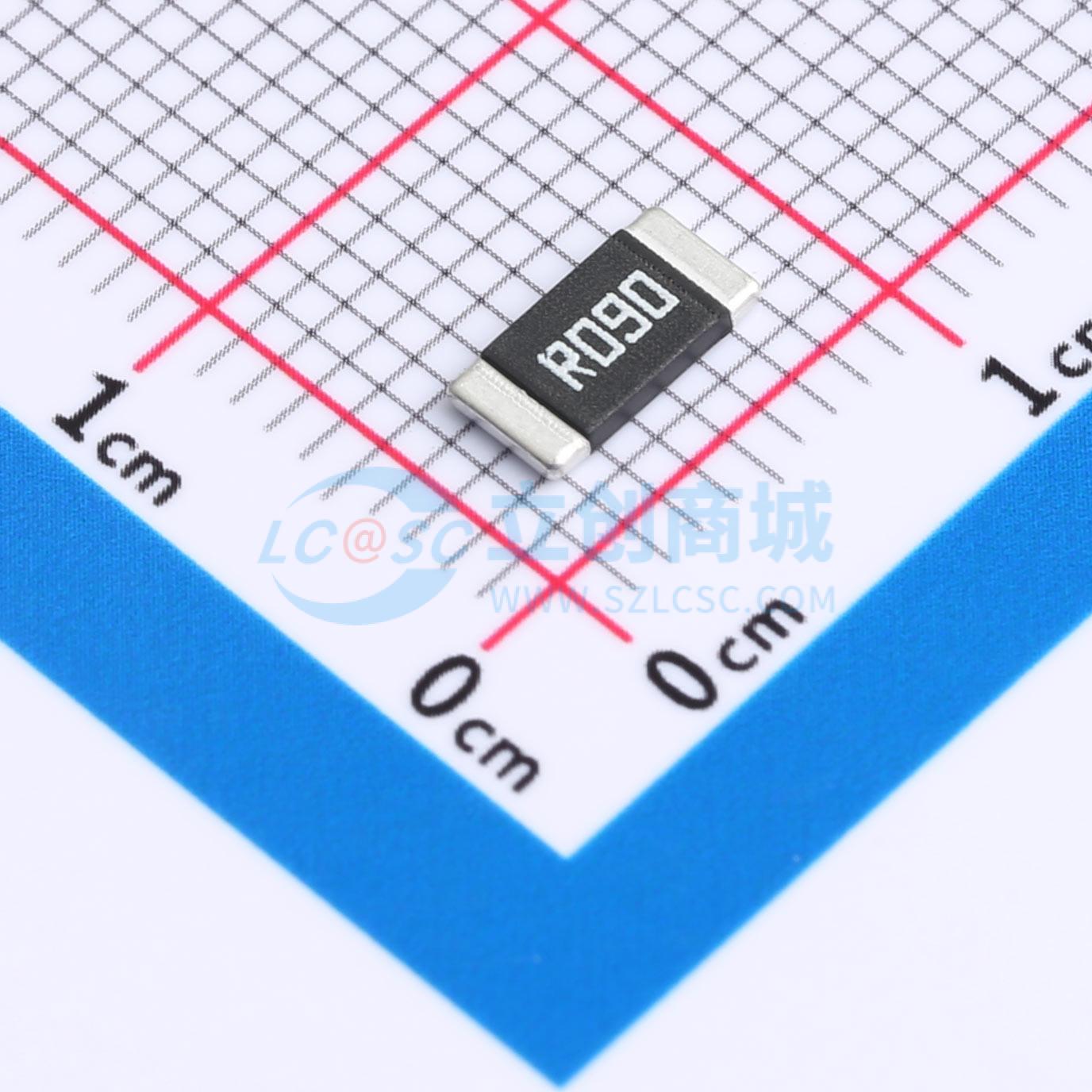点击查看大图 YHR2512SE3WR090F4实物图