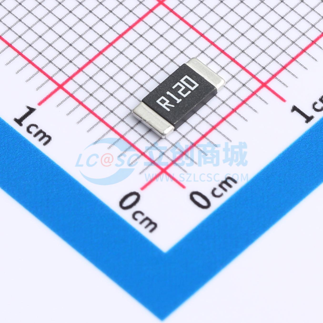 点击查看大图 YHR2512SE3WR120J4实物图