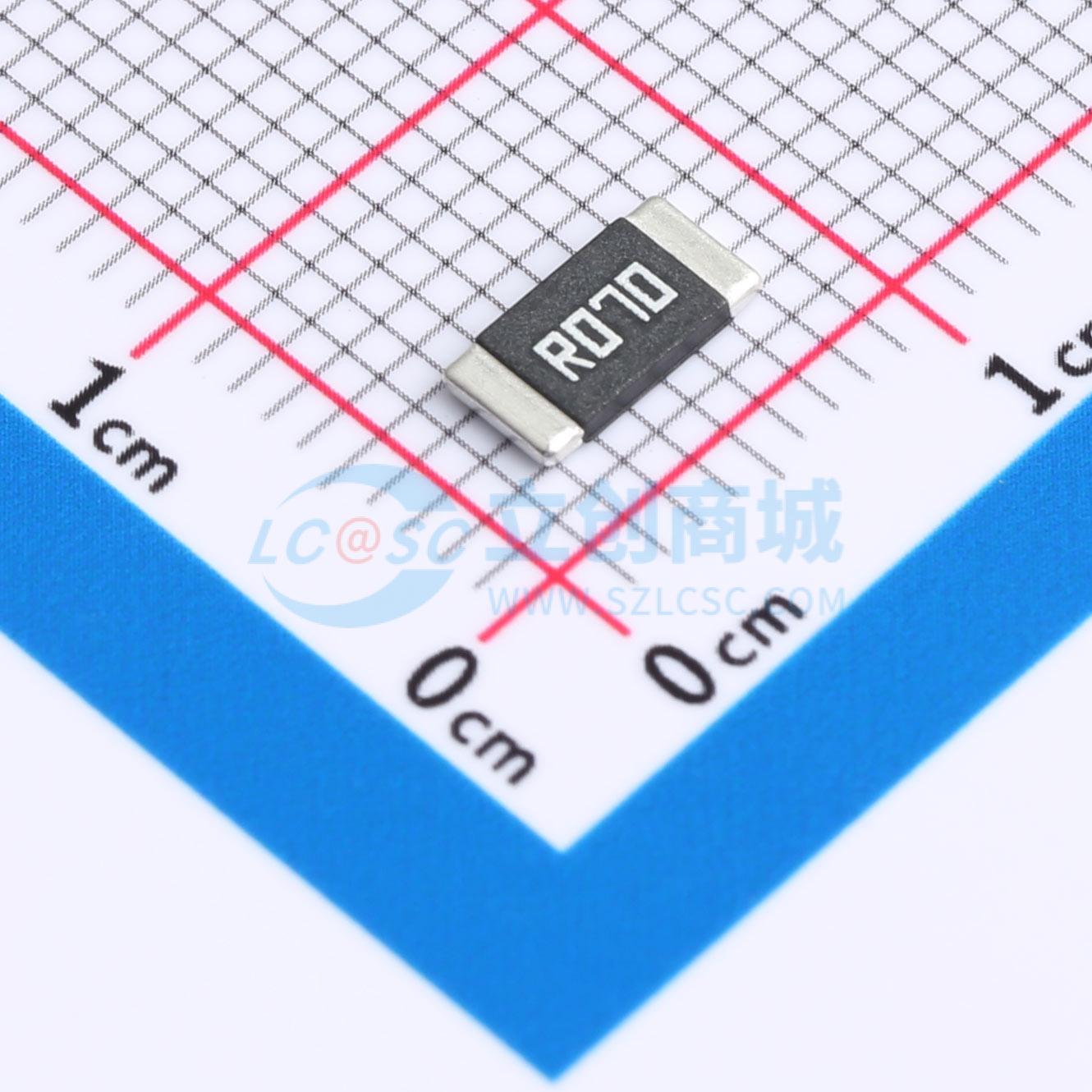 点击查看大图 YHR2512SE3WR070F4实物图