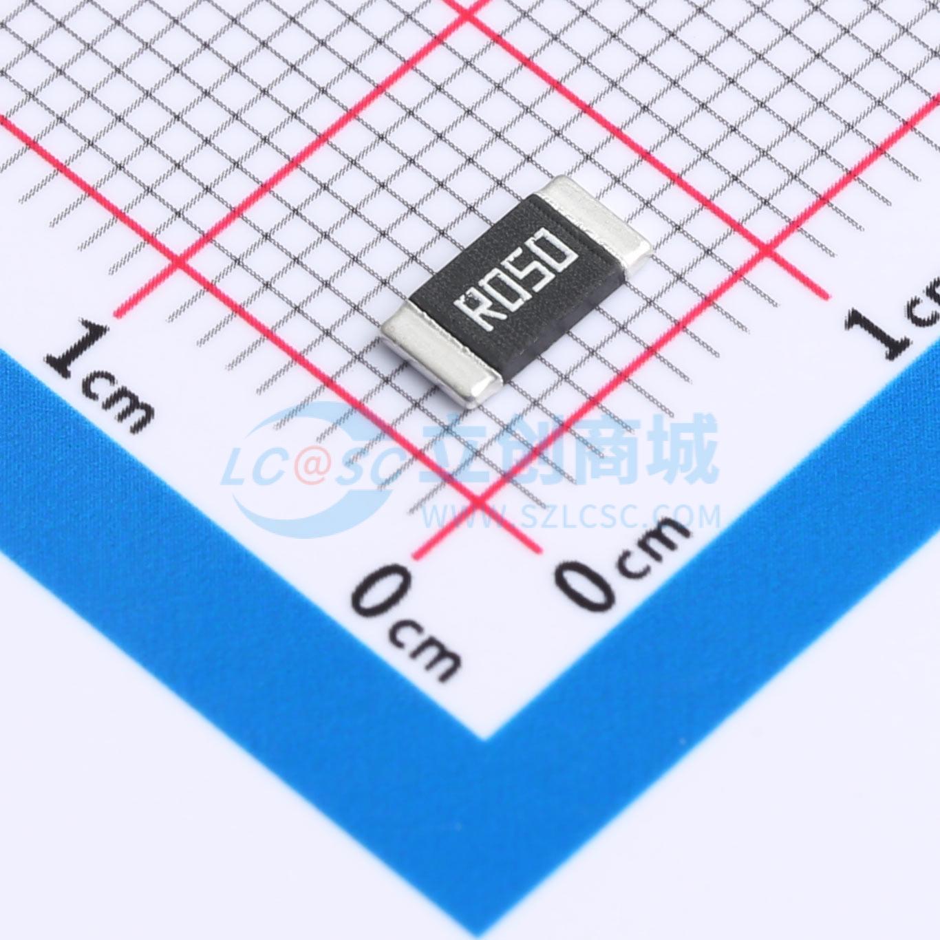 点击查看大图 YHR2512SE3WR050F4实物图