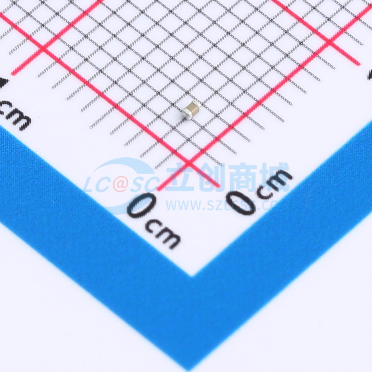 点击查看大图 CGA0402X7R472J500GT实物图