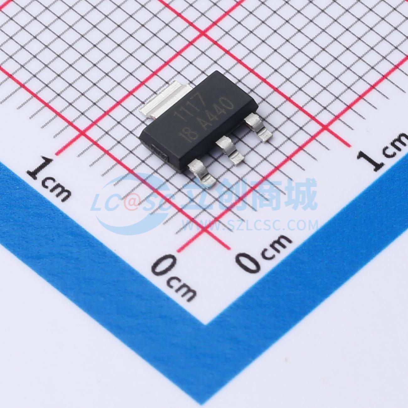 JTD1117A(1.4A)-1.8V实物图