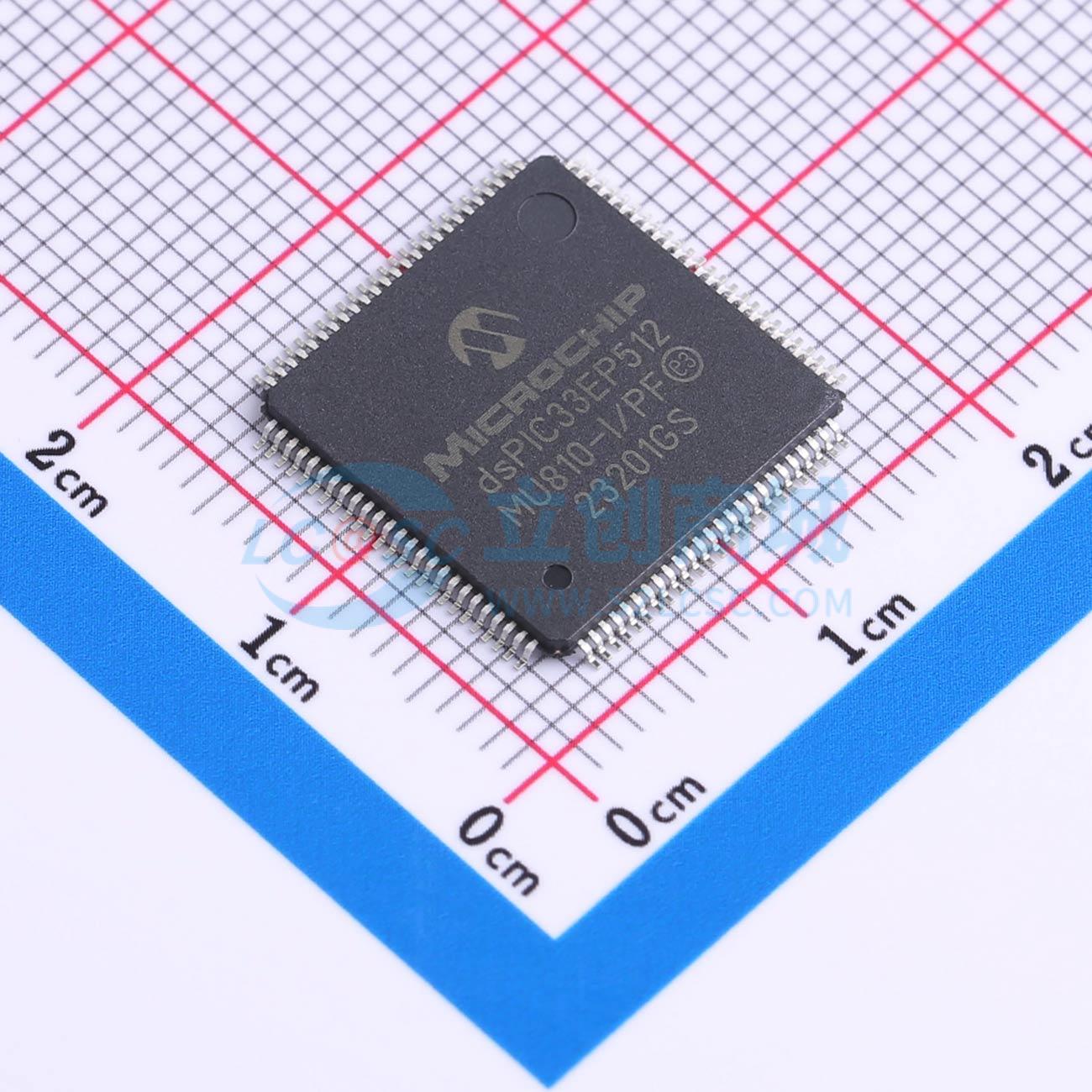 点击查看大图 dsPIC33EP512MU810-I/PF实物图