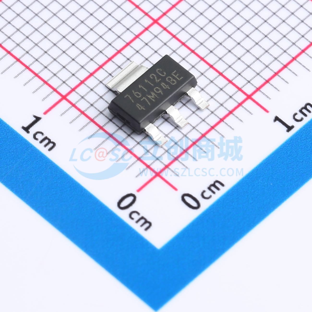 点击查看大图 TLV76112DCYR实物图