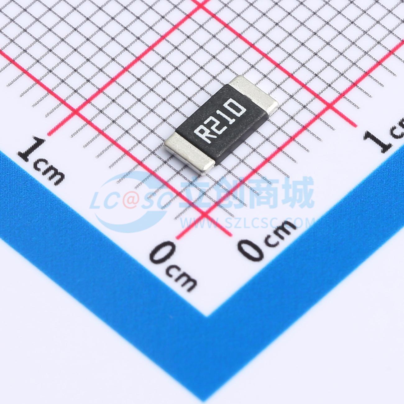 点击查看大图 YHR2512SE3WR210F4实物图