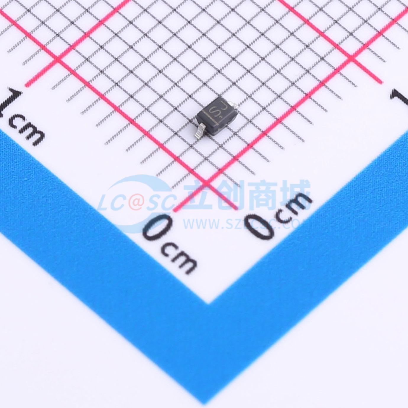 点击查看大图 1N5817WS实物图