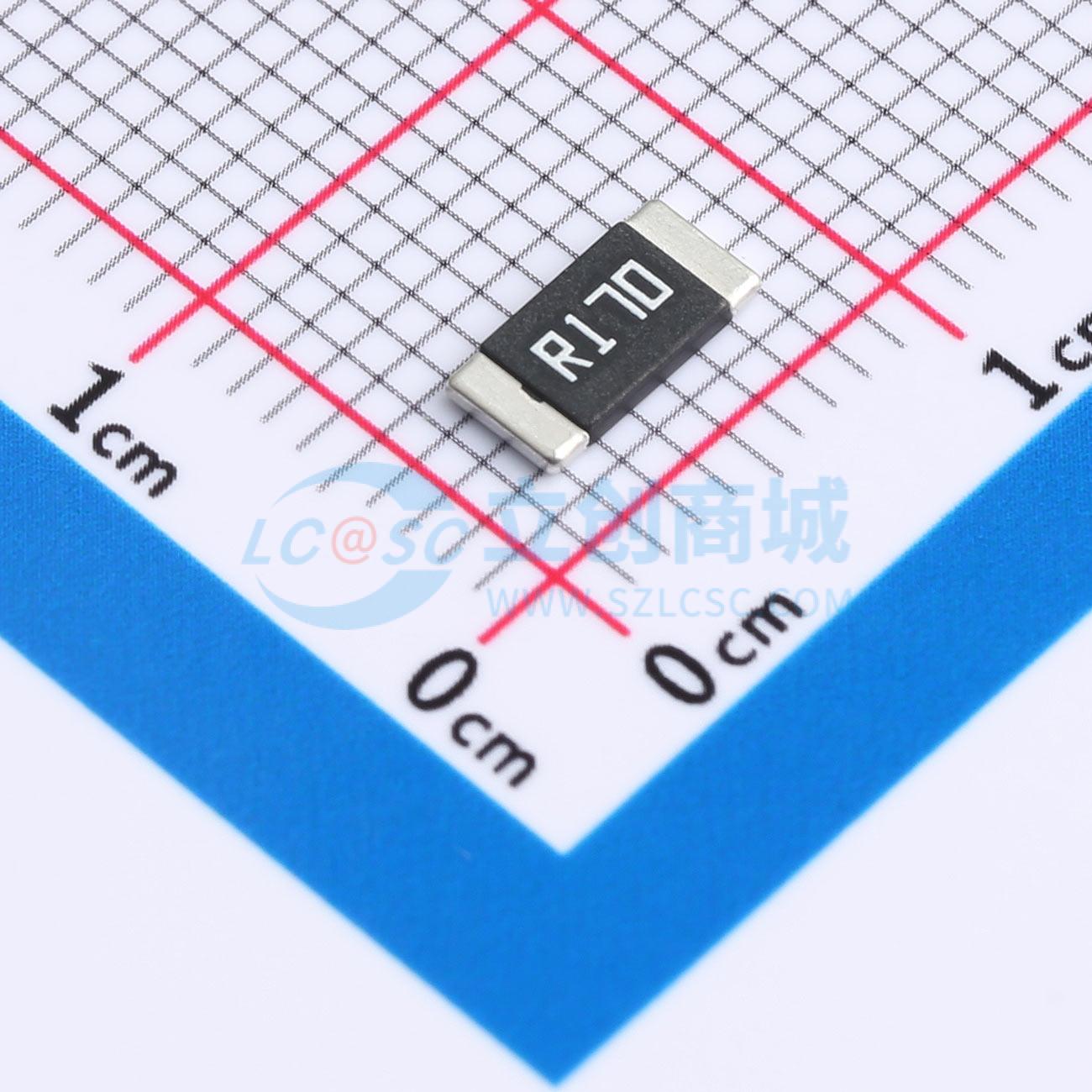 点击查看大图 YHR2512SE3WR170F4实物图