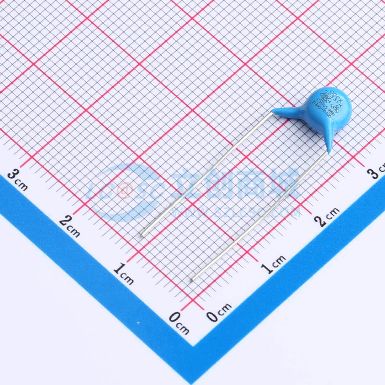 点击查看大图 DGCXY2065Y5P1E331K实物图