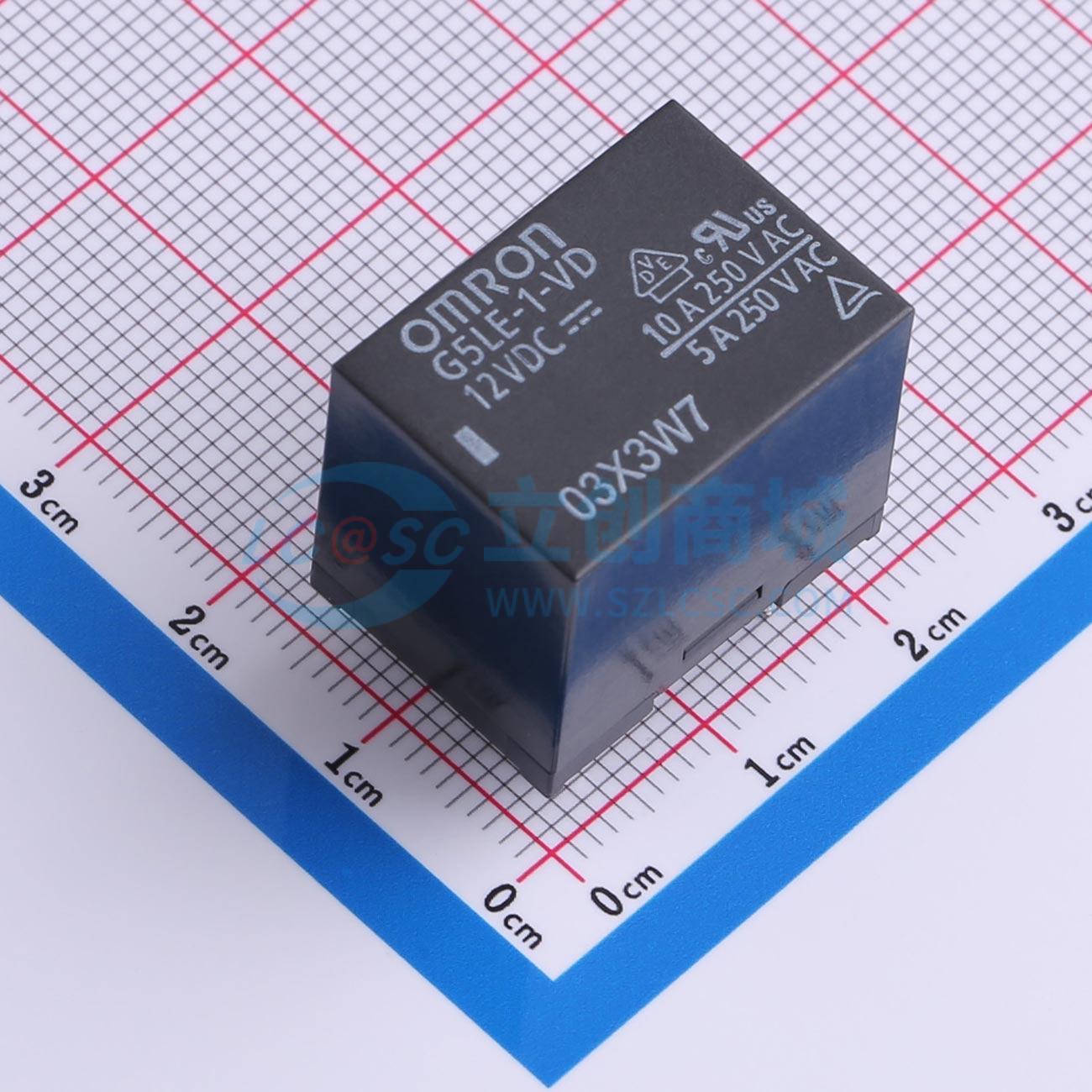 点击查看大图 G5LE-1-VDDC12实物图