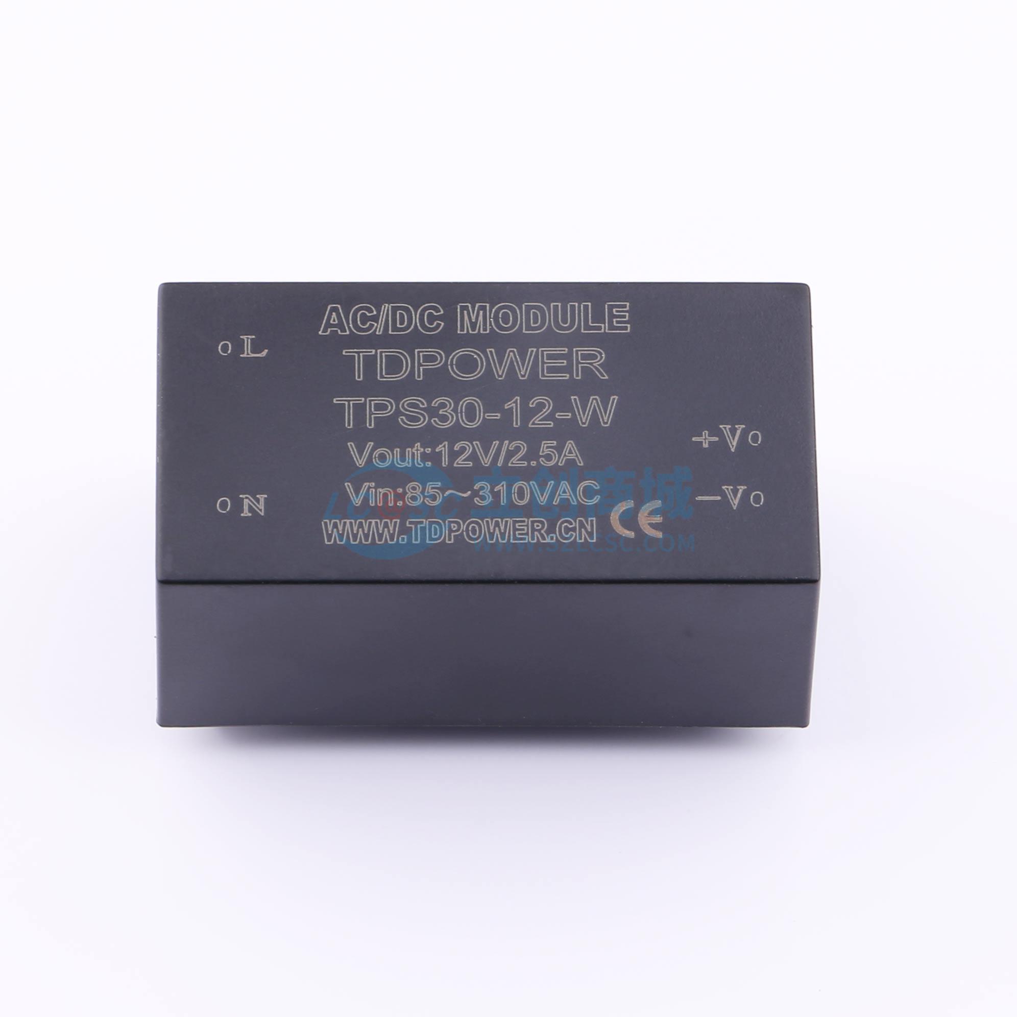 点击查看大图 TPS30-12-W实物图