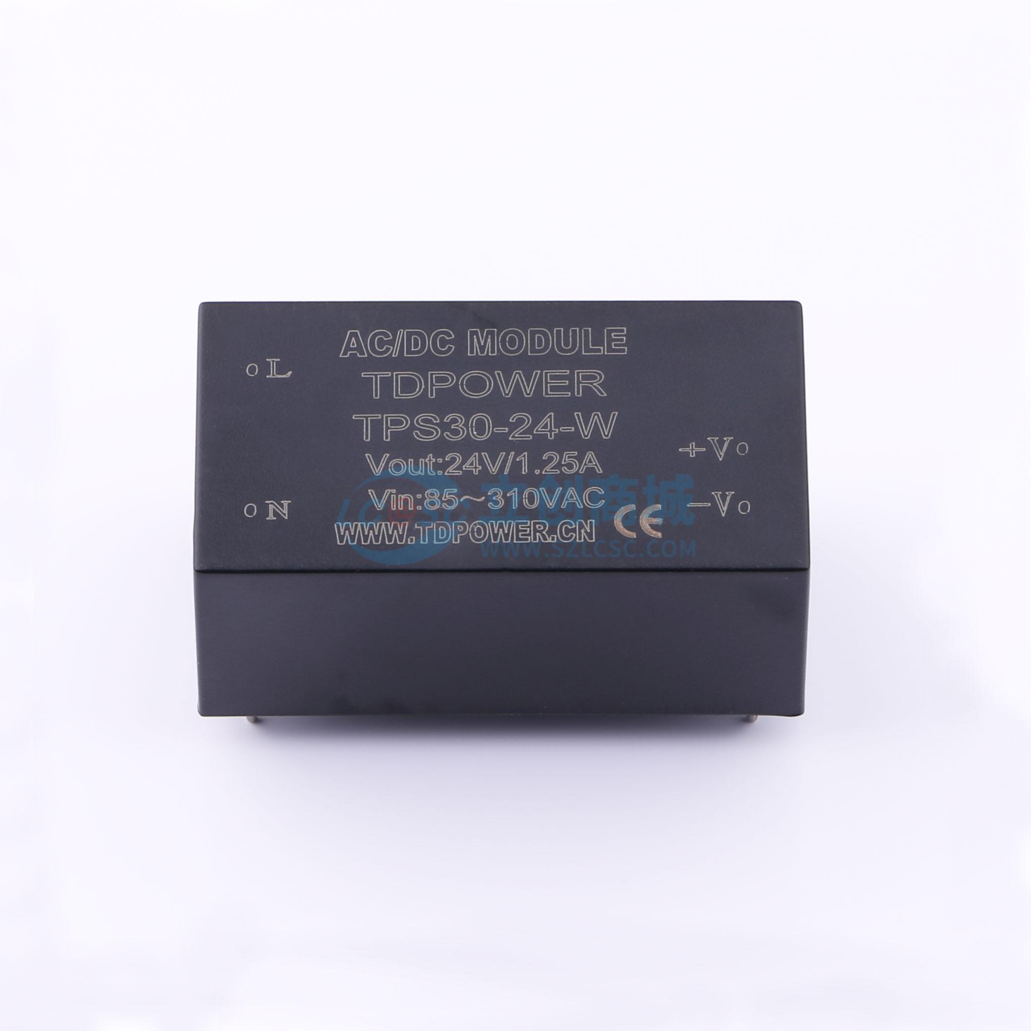 点击查看大图 TPS30-24-W实物图