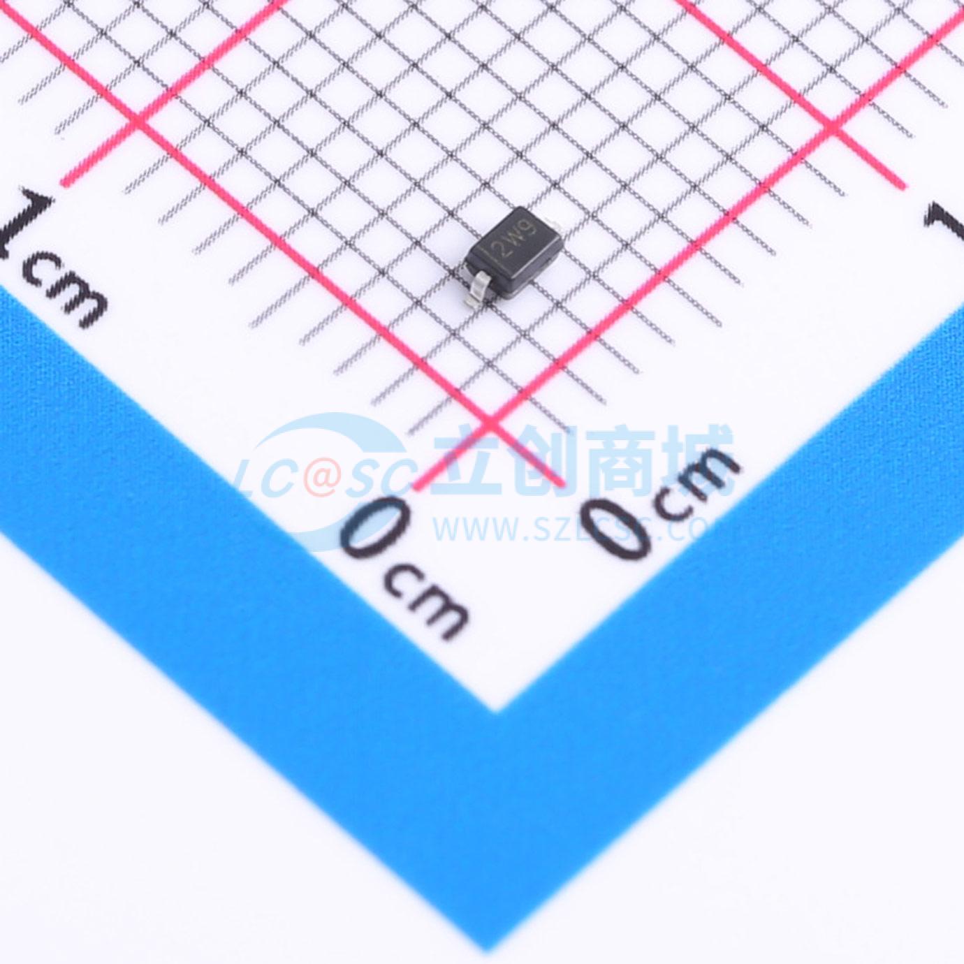 点击查看大图 BZT52B5V6S实物图
