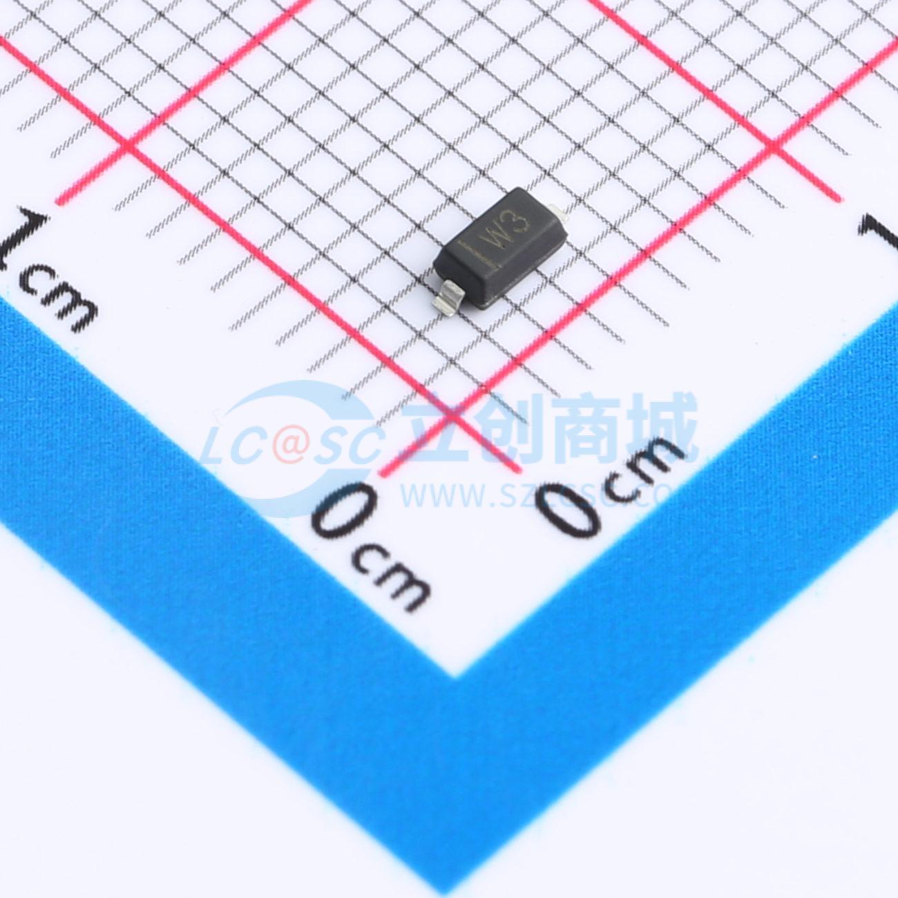 点击查看大图 BZT52C3V3实物图