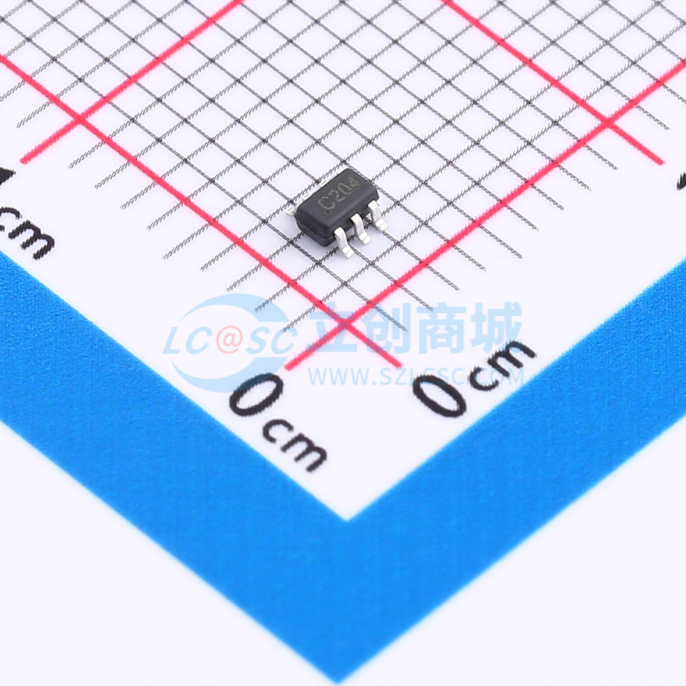 点击查看大图 TP74LVC2G04C6实物图