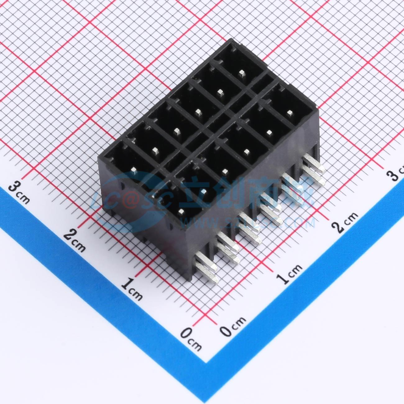 点击查看大图 DB2ERHB-3.81-2*6P-BK实物图