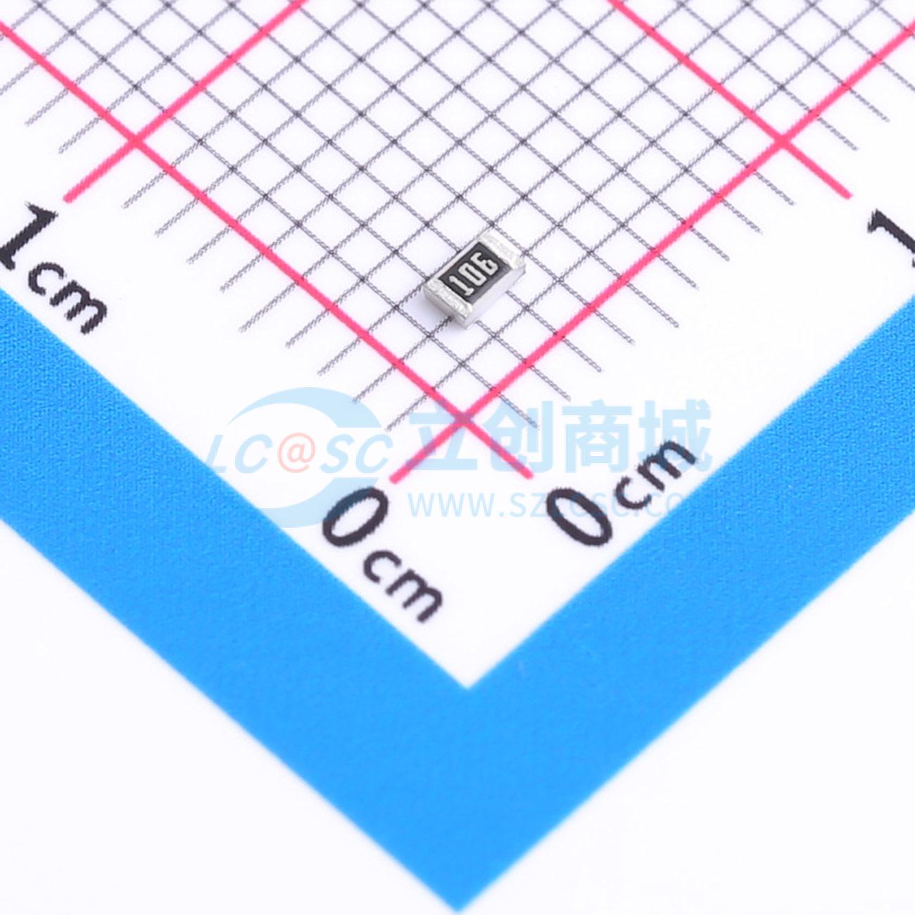 点击查看大图 CR0805-JW-106ELF实物图