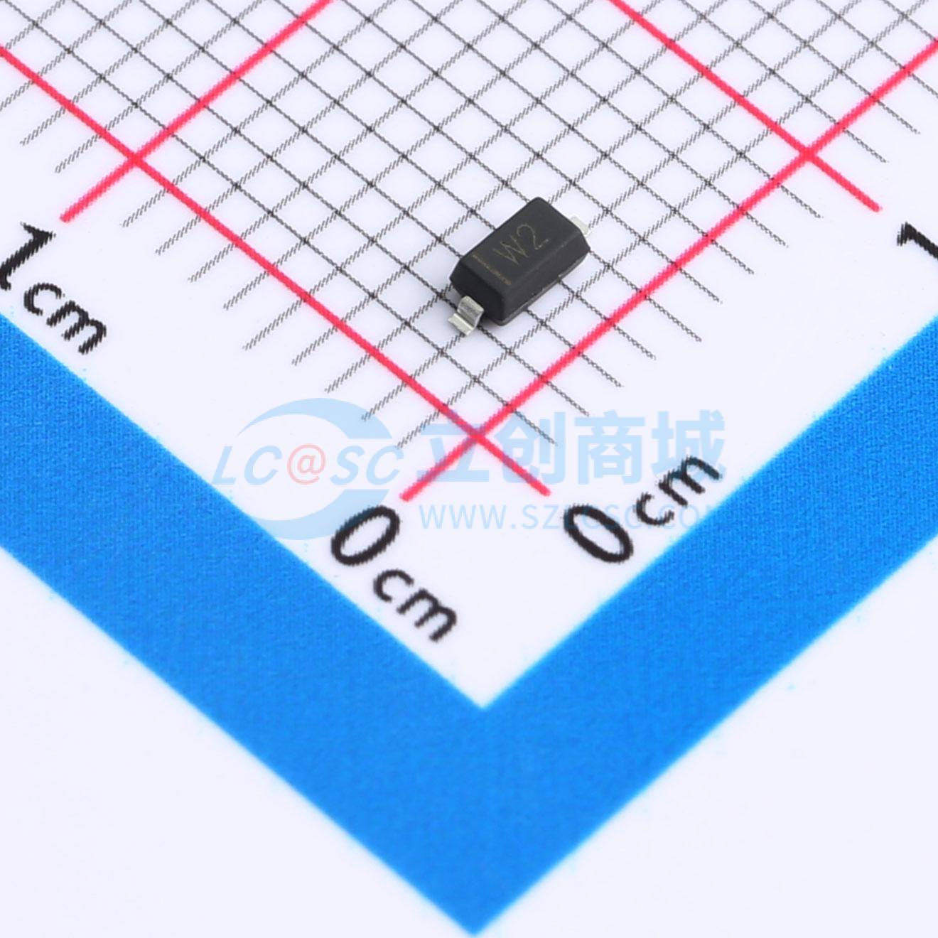 点击查看大图 BZT52C3V0实物图