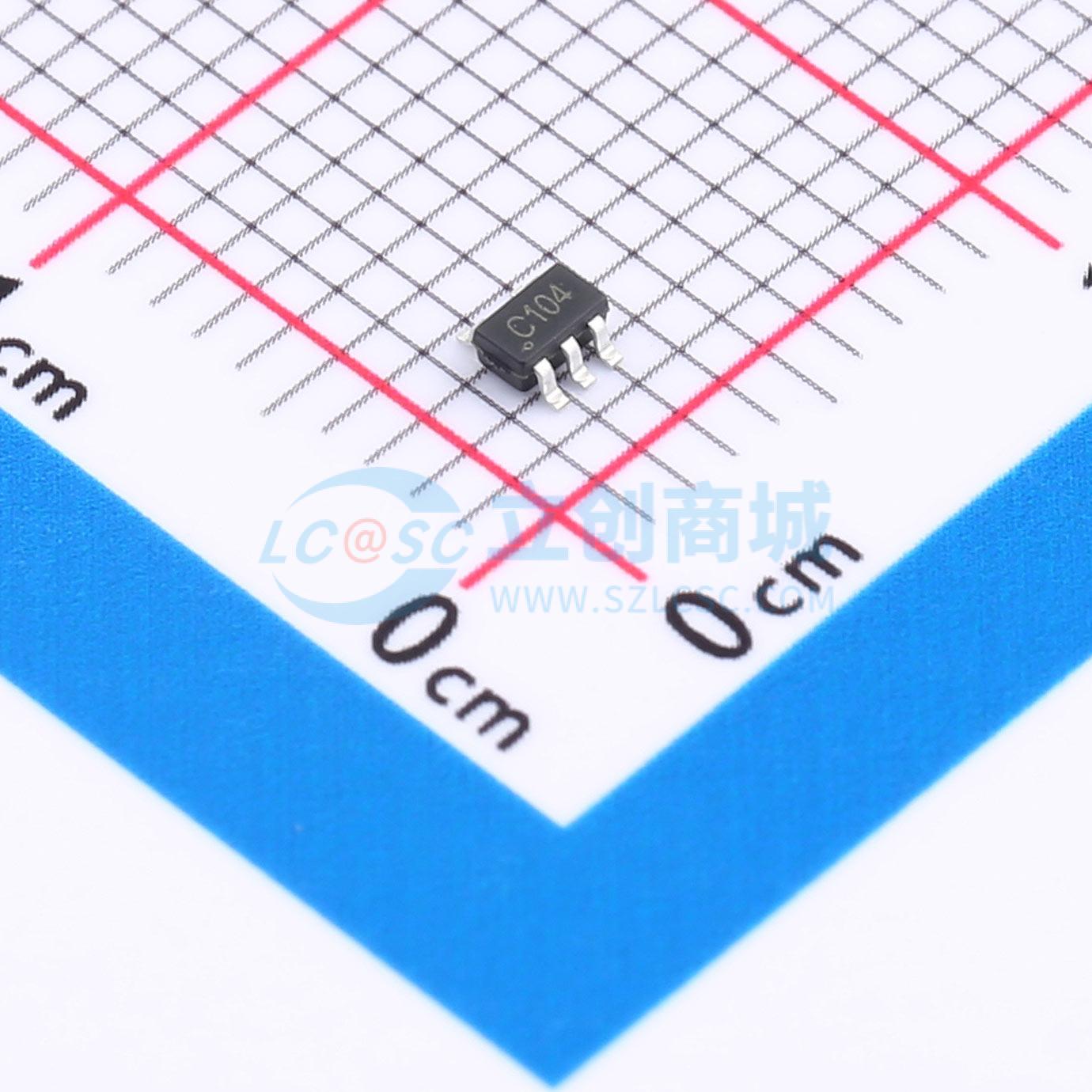 点击查看大图 TP74LVC1G04C5实物图