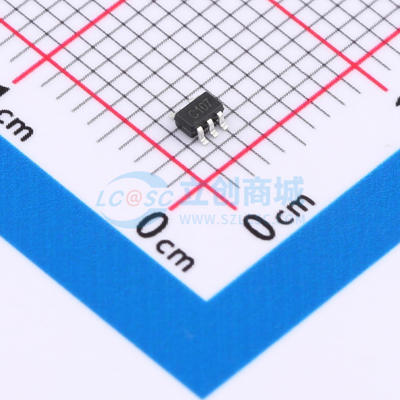 点击查看大图 TP74LVC1G07C5实物图