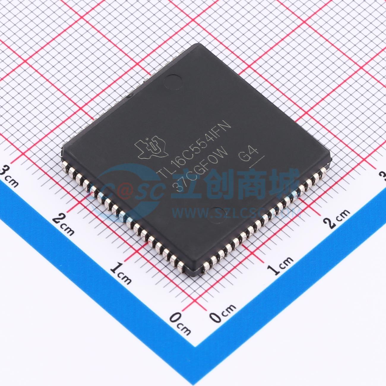 点击查看大图 TL16C554IFNR实物图