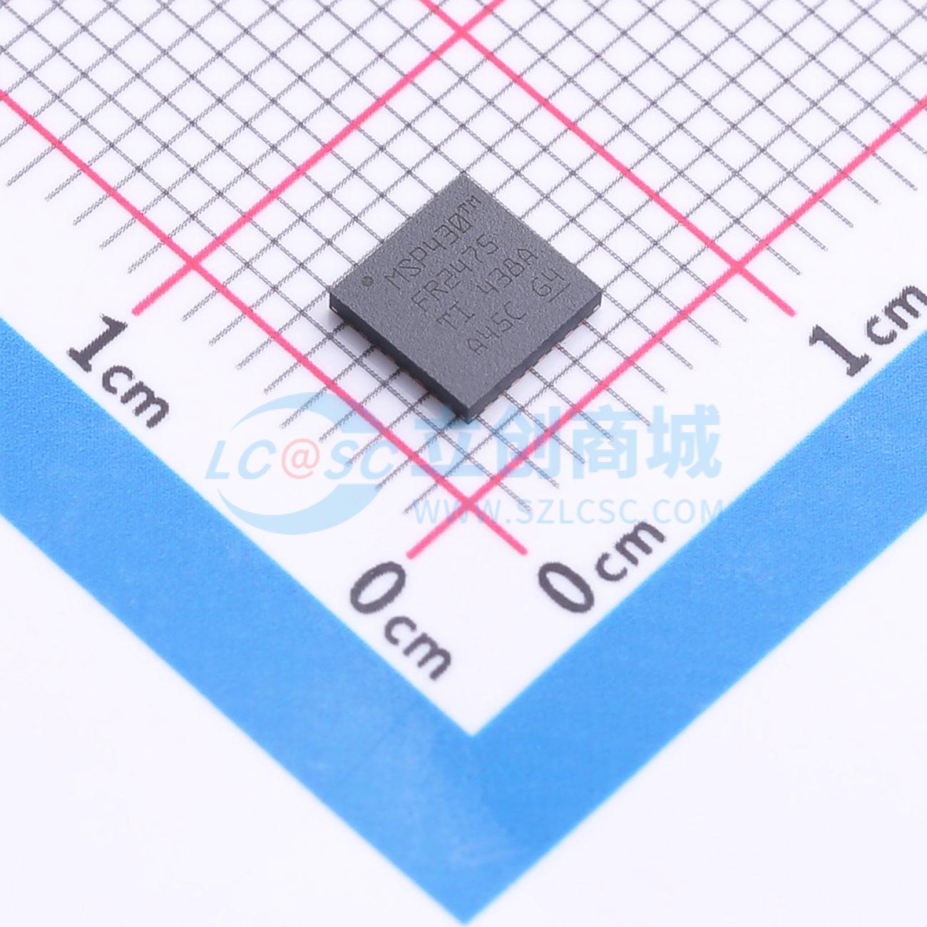 点击查看大图 MSP430FR2475TRHBR实物图