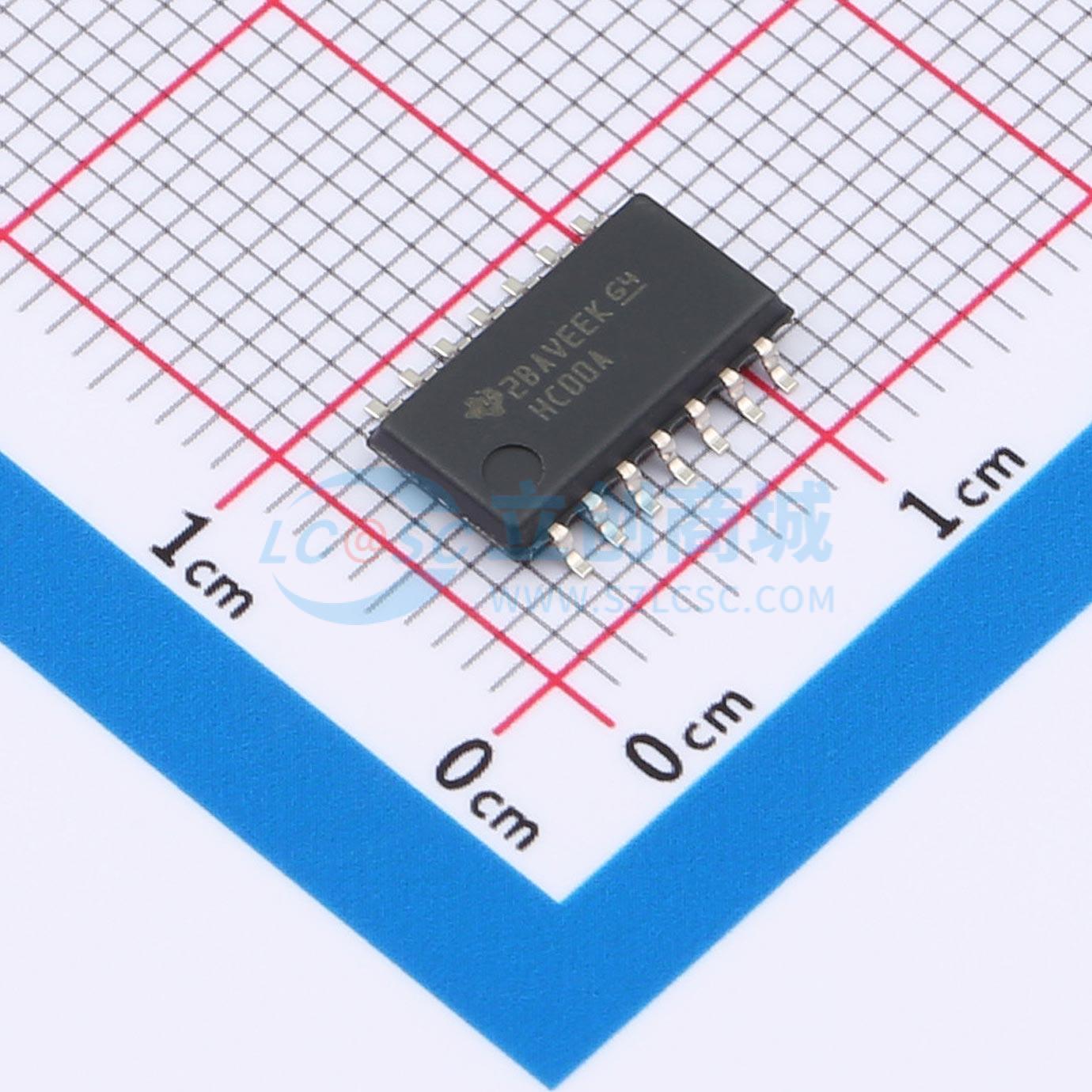 SN74HC00ANSR实物图