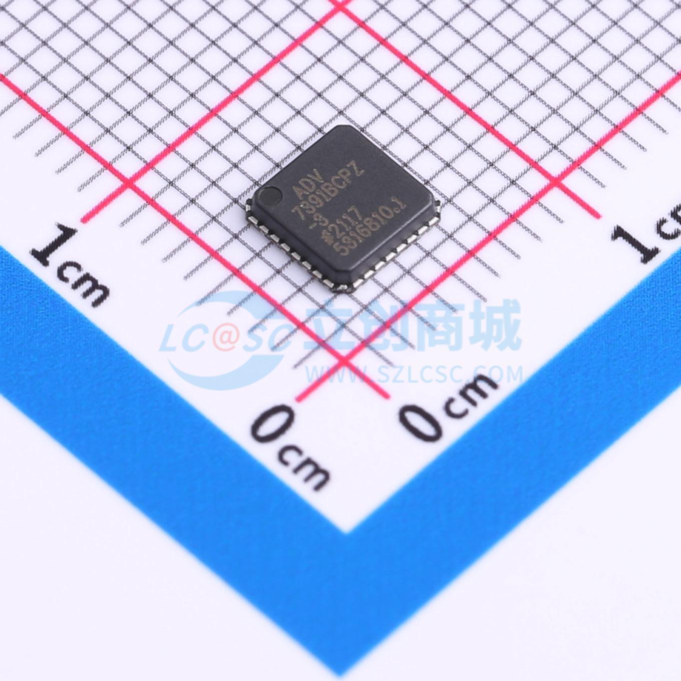 点击查看大图 ADV7391BCPZ实物图