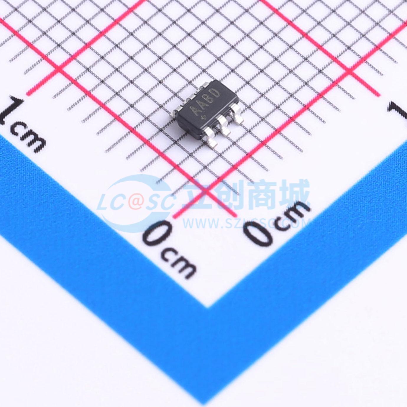点击查看大图 MAX2607EUT+T实物图