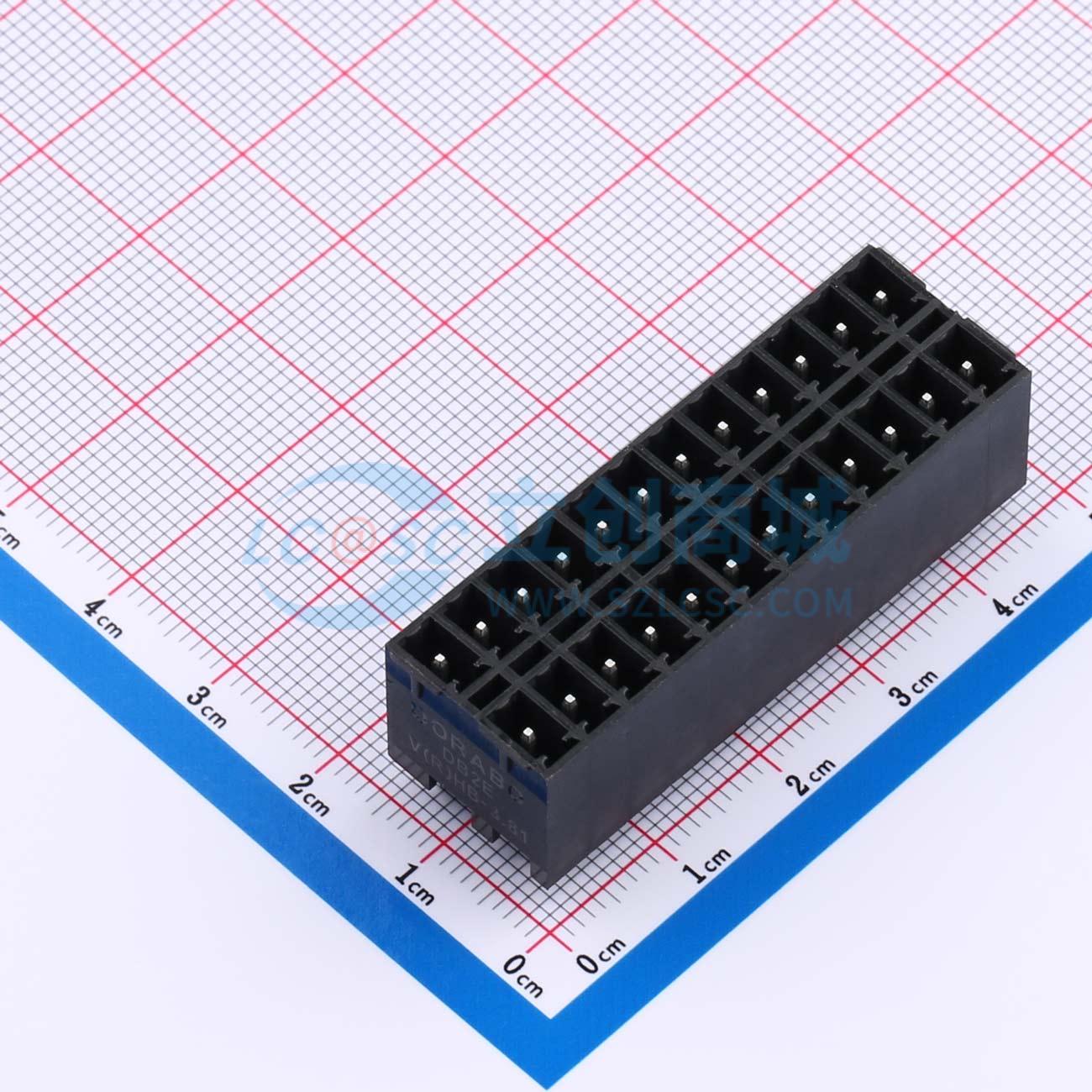 点击查看大图 DB2EVHB-3.81-2*12P-BK实物图