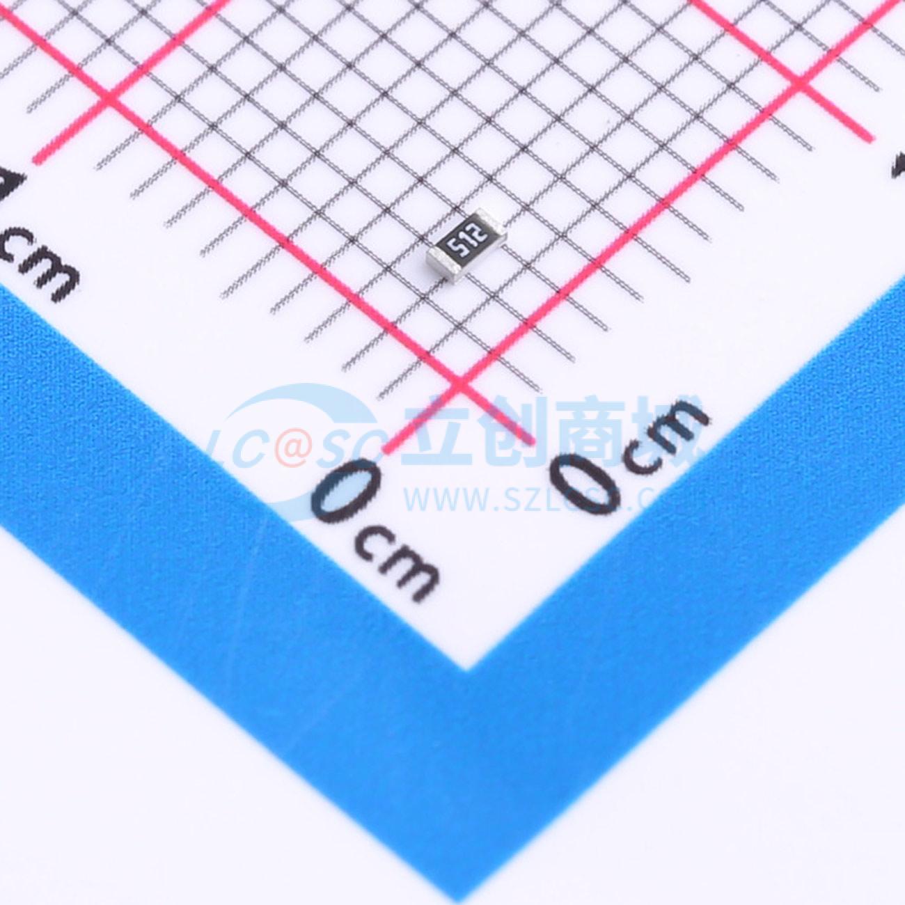 点击查看大图 RMCF0603FT5K10实物图