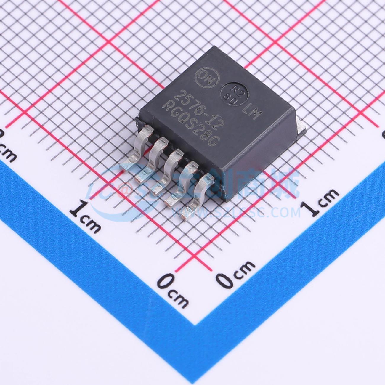 点击查看大图 LM2576D2TR4-012G实物图