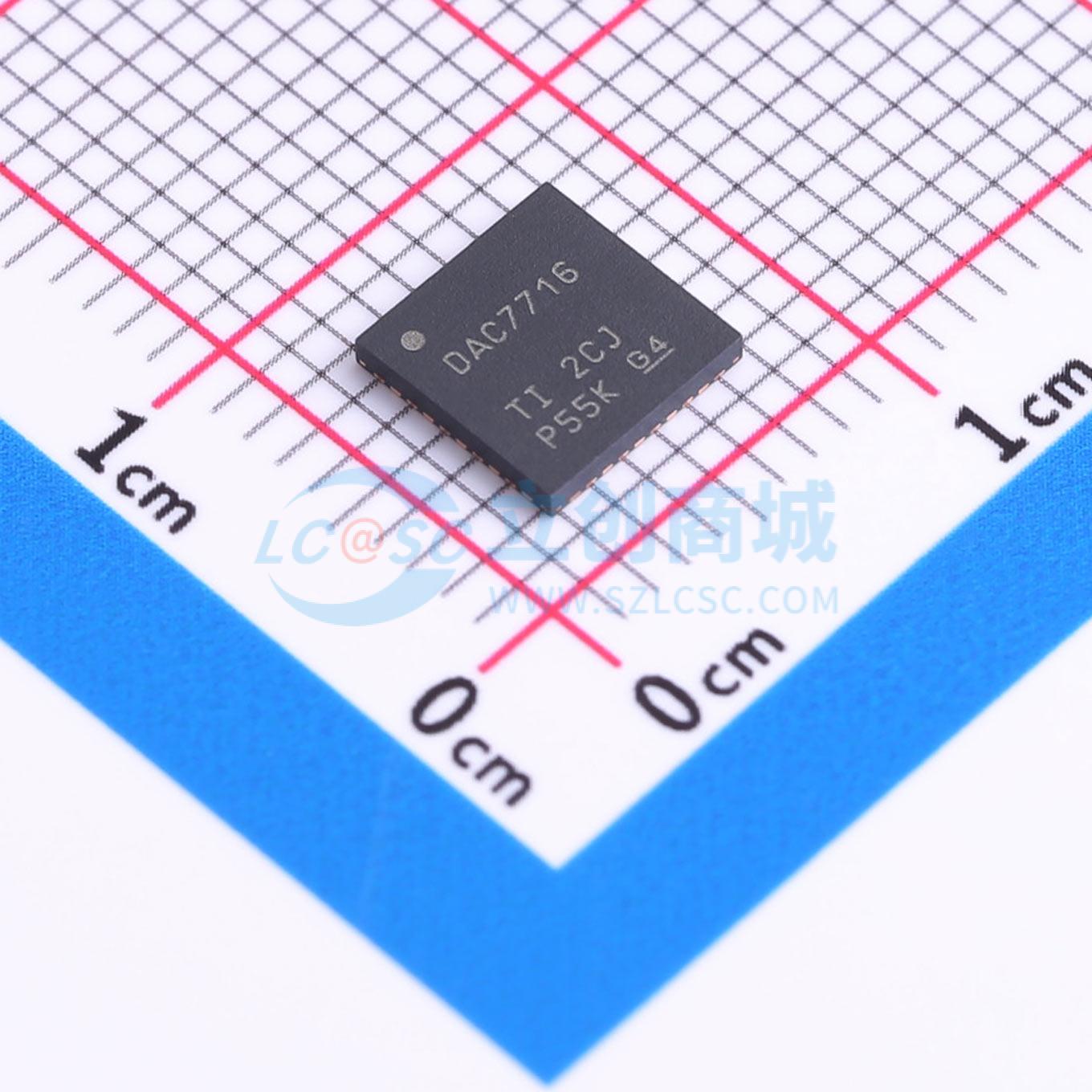 点击查看大图 DAC7716SRHAR实物图