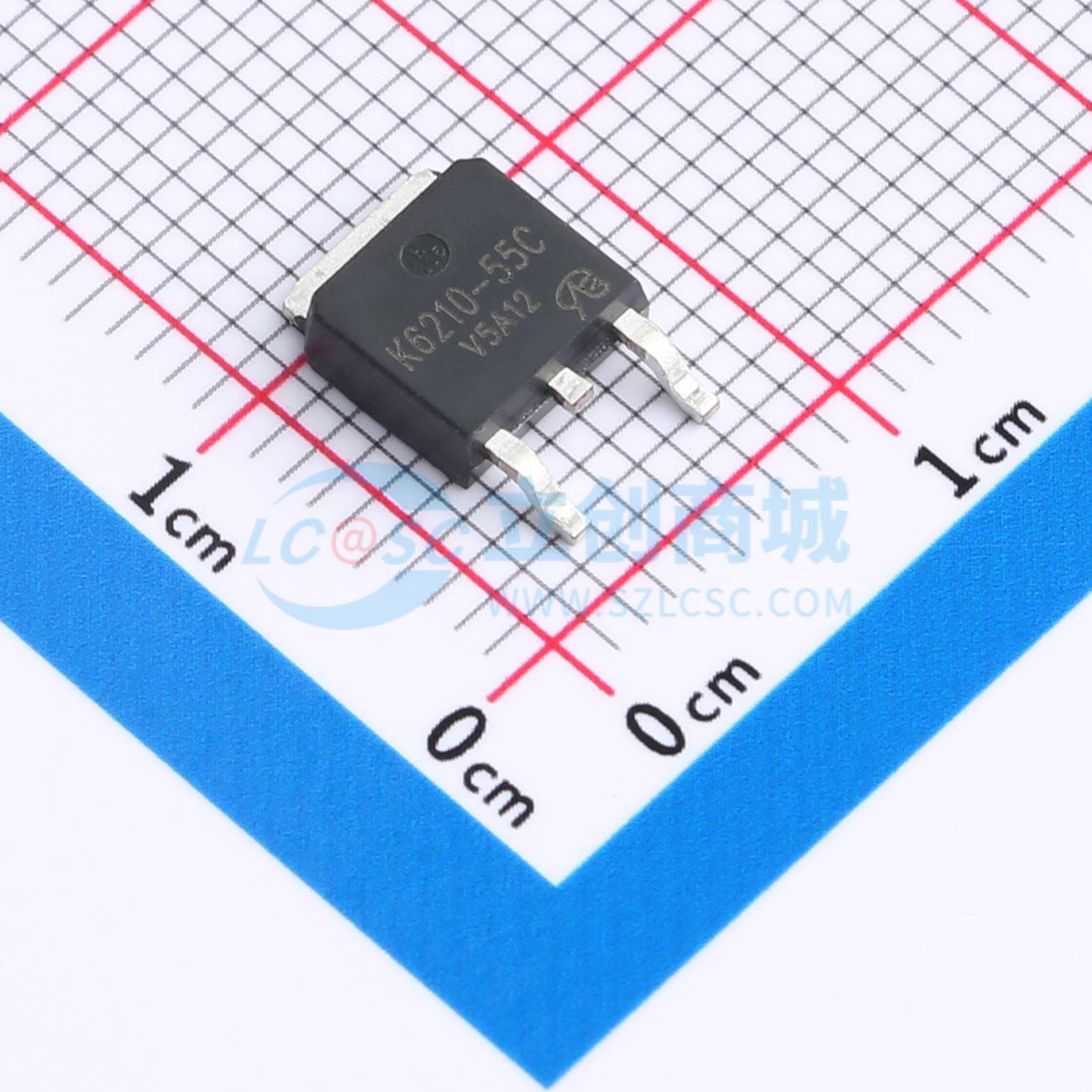 点击查看大图 BUK6210-55C-VB实物图