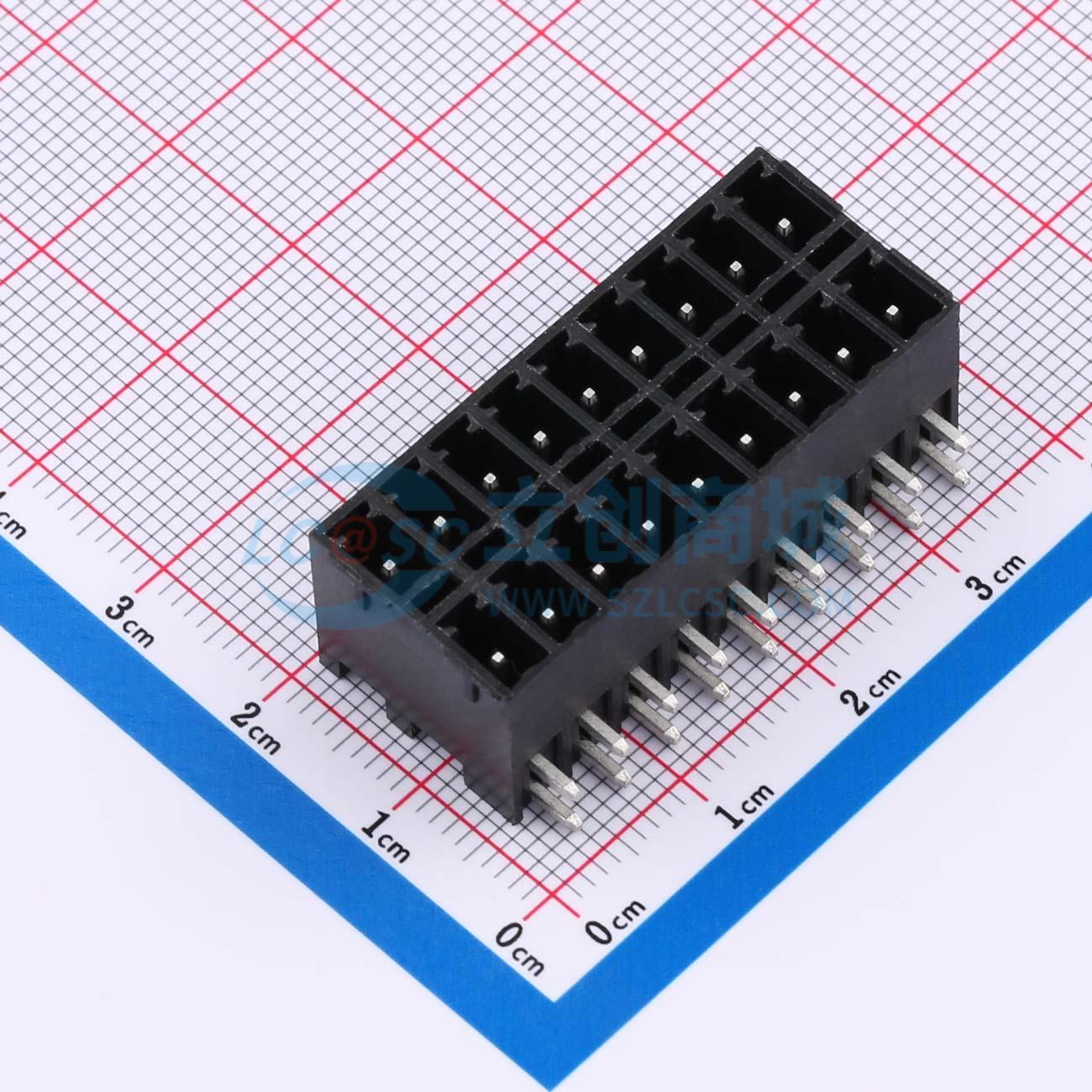 点击查看大图 DB2ERHB-3.81-2*9P-BK实物图
