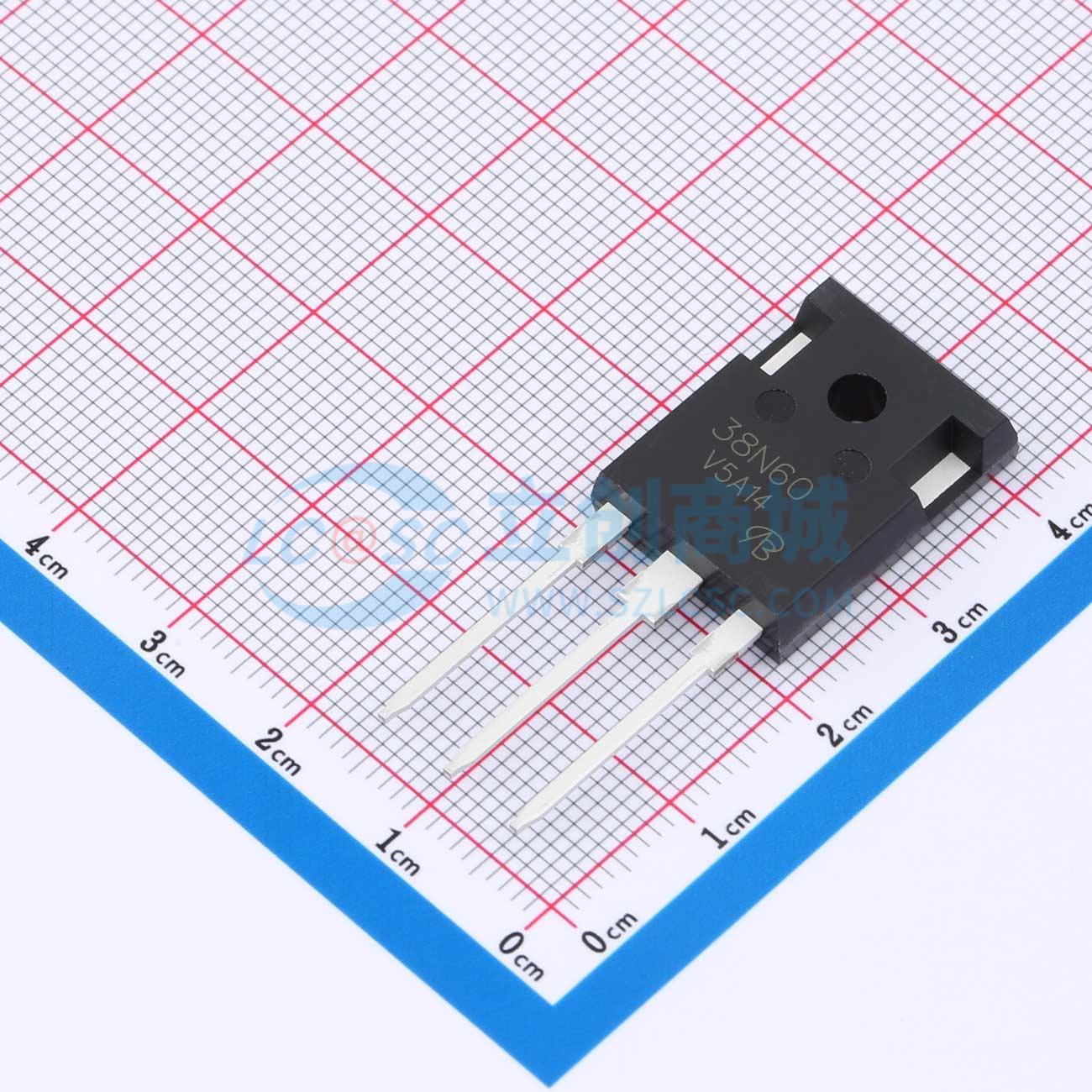 点击查看大图 APT38N60BC6-VB实物图